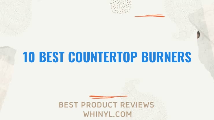 10 best countertop burners 453