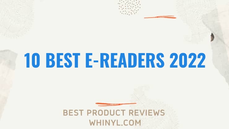10 best e readers 2022 408