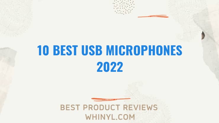 10 best usb microphones 2022 273