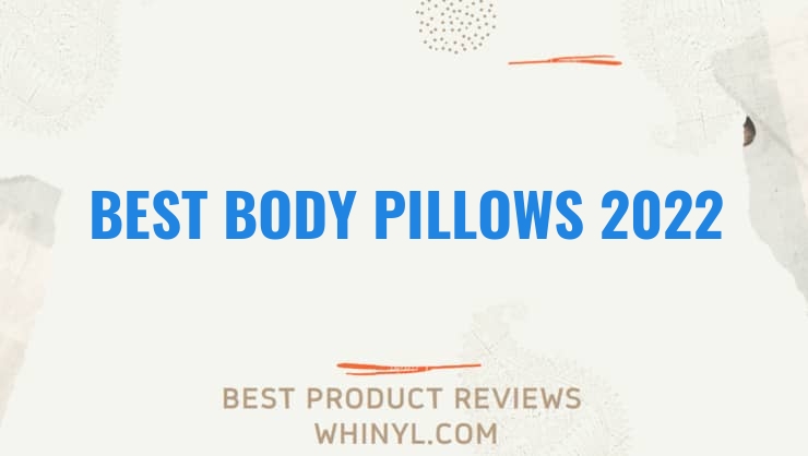 best body pillows 2022 7970