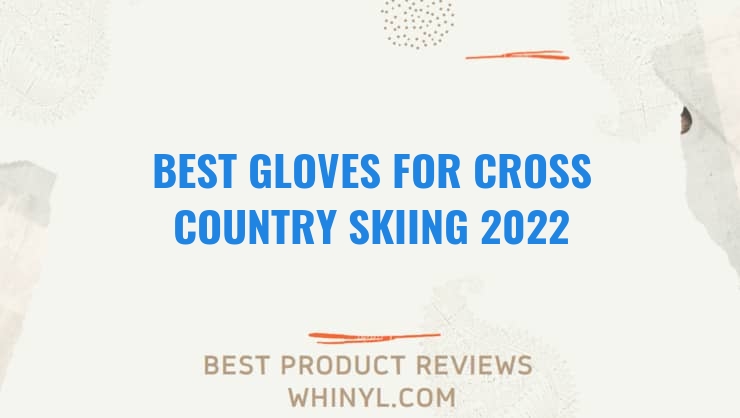best gloves for cross country skiing 2022 7613