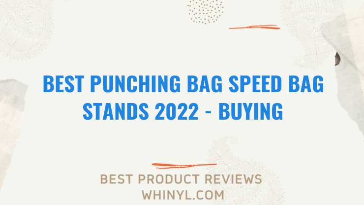 best punching bag speed bag stands 2022 buying guide 1392